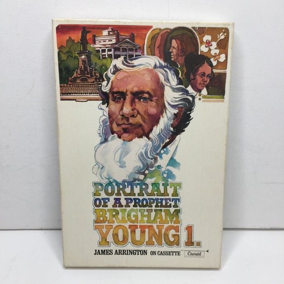 Other - LDS Portrait of Prophet Brigham Young 1 James Arrington 2 Cassette Set Covenant